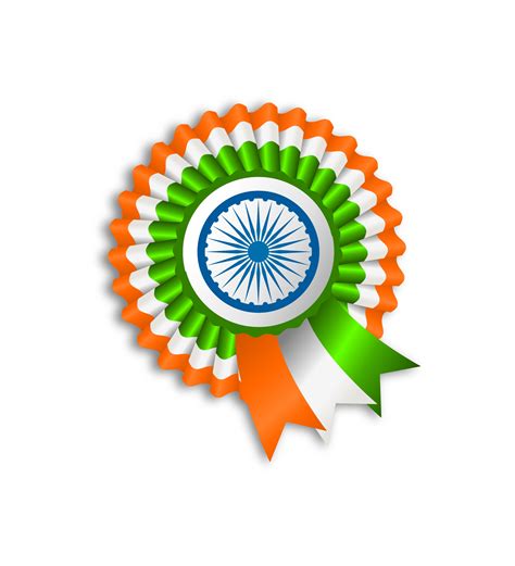 Ribbon India Flag transparent PNG - StickPNG