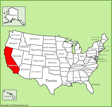 California Map Of Us - Freddy Bernardine