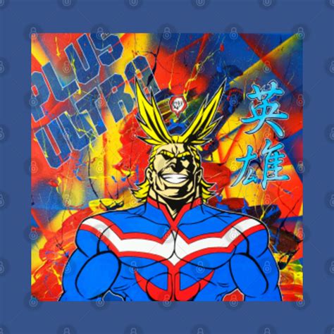 ALL MIGHT PLUS ULTRA! My Hero Academia - All Might My Hero Academia - Pillow | TeePublic