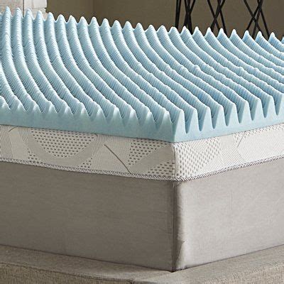 Simmons Curv Simmons Reversible 3" Mattress Topper Size: Queen | Memory foam mattress topper ...