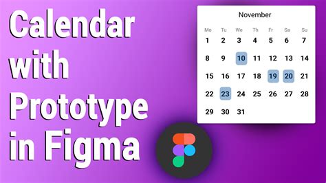 Calendar | Figma