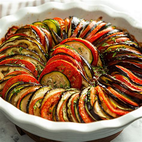 Ratatouille Food Plating