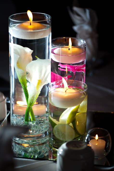 Floating Candle Centerpieces