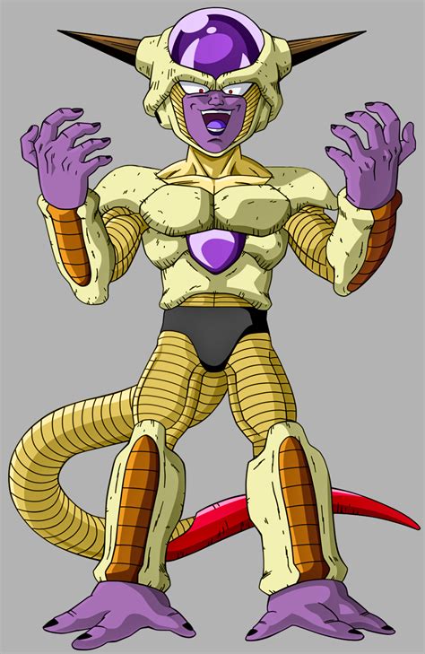 Golden Frieza 1st Form by SilverBuller on DeviantArt