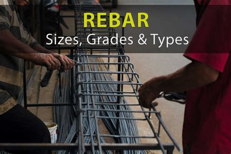 Rebar Sizes, Grades and Types • Civil Gyan