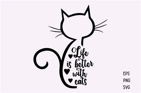 Cat SVG Files for Cricut Cat SVG Cat SVG Files Cat Svg - Etsy