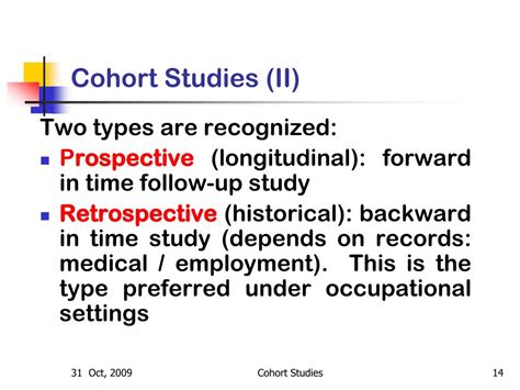 PPT - Cohort Study Designs PowerPoint Presentation, free download - ID:5635322