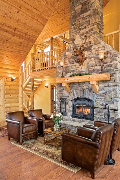 The Best 50 Log Cabin Interior Design Ideas | Vacuum Cleaners