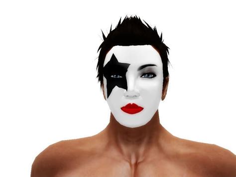 Second Life Marketplace - KISS The Starchild - Paul Stanley Makeup