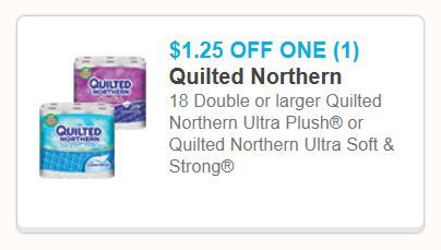 update news: $1.25 Quilted Northern Ultra Plush Toilet Paper coupon