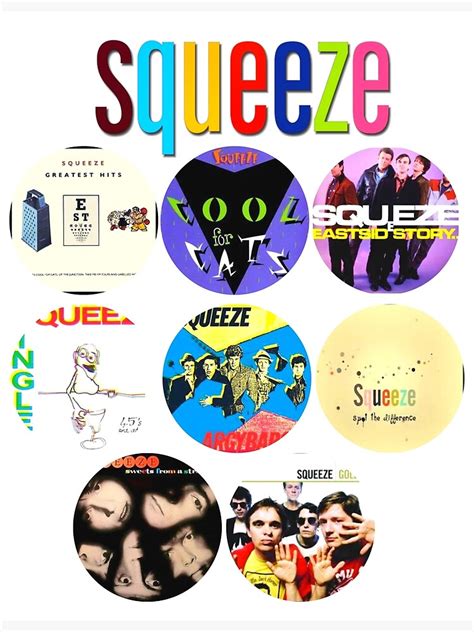 "Squeeze Band t shirt and sticker | Squeeze Band Sticker" Poster for Sale by loyalistwhiz ...