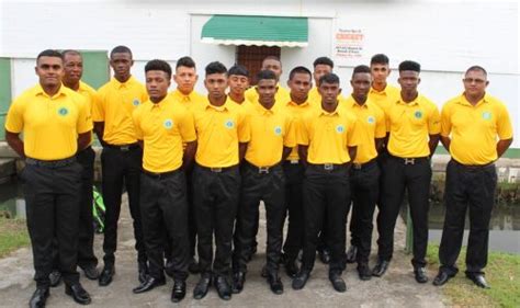 Guyana Cricket Board | GUYANA’S NATIONAL UNDER 17 TEAM DEPART FOR TRINIDAD