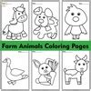 Farm Animals Coloring Pages