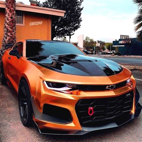 Burnt orange chrome Camaro ZL1 pictures & photos, information of modification (video) to Burnt ...