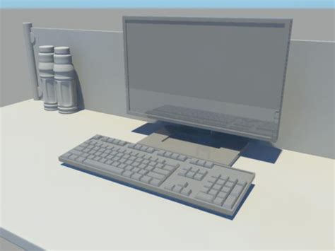 Desktop computer 3d model Maya files free download - CadNav