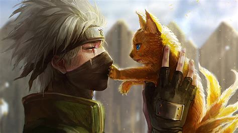 Kakashi Cat Wallpaper