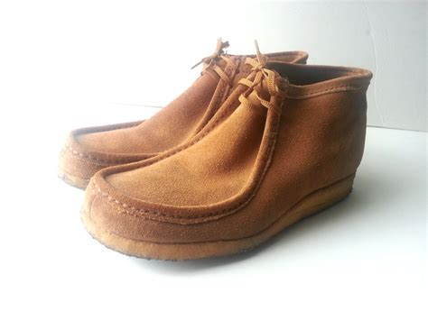 Men's 80s Suede Wallaby Boot Moc-Toe Crepe Sole Kinney