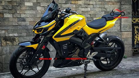 Bajaj Pulsar NS 200 Modified Into Kawasaki Z1000 Check Out The Stunning Images | eduaspirant.com