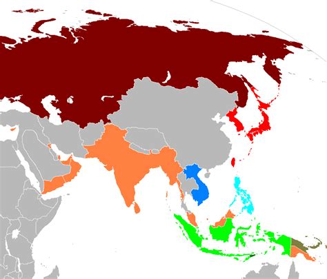 Colonization of Asia