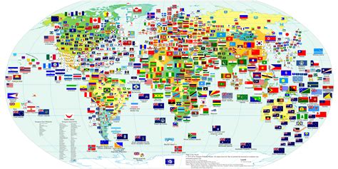 World Map Of Country Flags World Map With Countries Country Flags | Porn Sex Picture