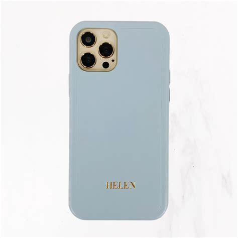 iPhone 12 Series Designer Case with MagSafe - Light Blue — Valerie Constance - Personalized ...