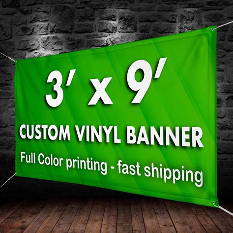 Custom Vinyl Banner Vinyl Banner Printing Full Color Vinyl - Etsy