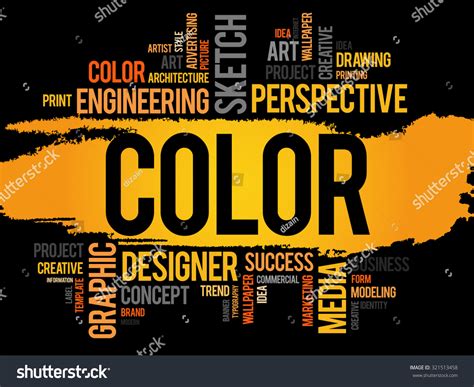 Color Word Cloud Concept Stock Vector (Royalty Free) 321513458 | Shutterstock