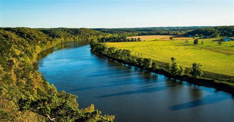 Hike to the Osage River overlook at Painted Rock Conservation Area ...