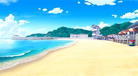 Anime Ocean Scenery