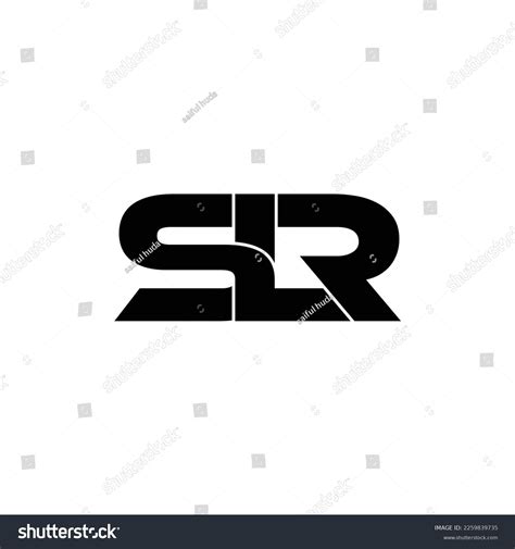 Slr Letter Monogram Logo Design Vector Stock Vector (Royalty Free) 2259839735 | Shutterstock