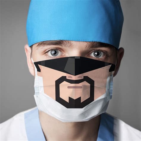 18 Pictures Of Funny Surgical Masks That Prove Laughter Can Make Your ...