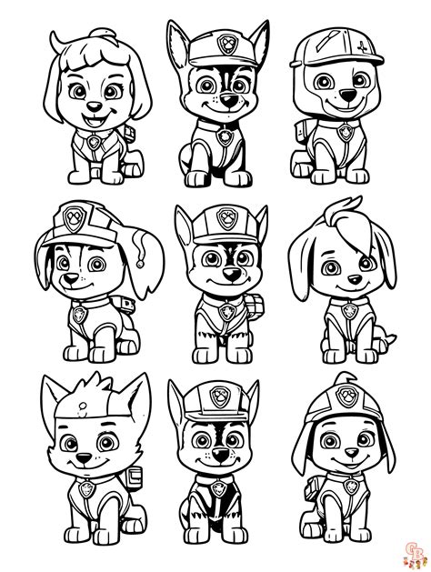 Paw Patrol Coloring Page In 2020 Paw Patrol Coloring Pages Paw Patrol Coloring Coloring Pages ...