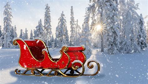 Christmas Sled Sleigh - Free image on Pixabay