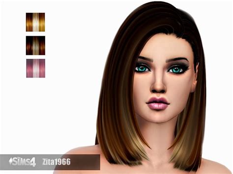 Sims 4 hair highlights - scubasos