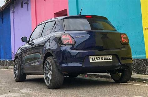 This Modified Maruti Suzuki Swift Aspires To Be A Mini Cooper