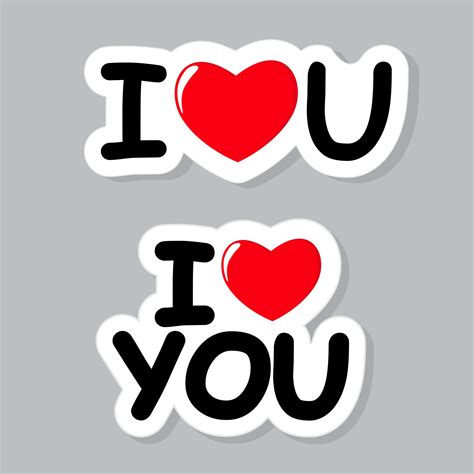 I Love You Vector Art, Icons, and Graphics for Free Download