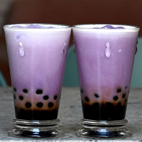 Easy Taro Bubble Tea Recipe | Deporecipe.co