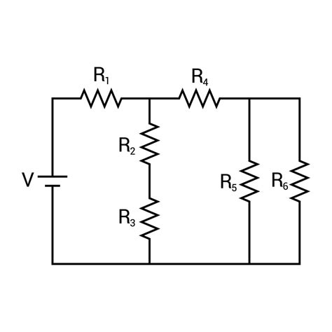 Simple Circuit With Resistor Diagram