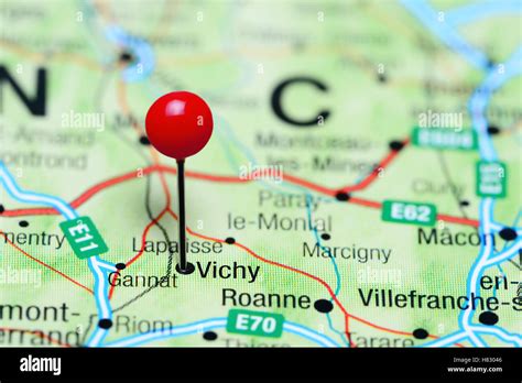 Vichy france map hi-res stock photography and images - Alamy