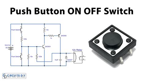 Push Button ON-OFF Switch Using Transistors, 52% OFF