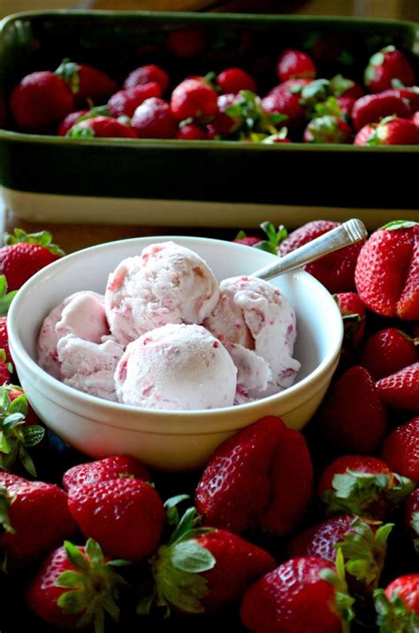 Strawberry Ice Cream Go Go Go Gourmet