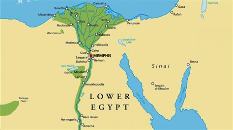 Ancient Egypt Map