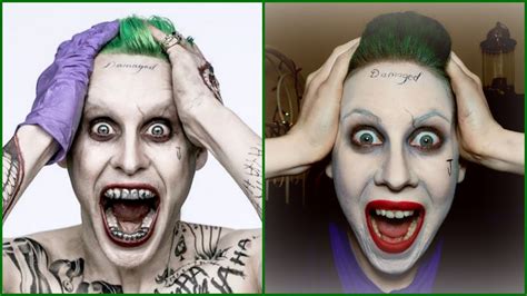 Jared Leto Joker Makeup Tutorial | Saubhaya Makeup