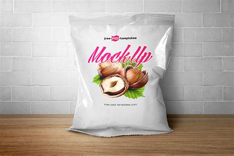 Download this Free Snack Pack Packaging Mockup For Snacks Packaging