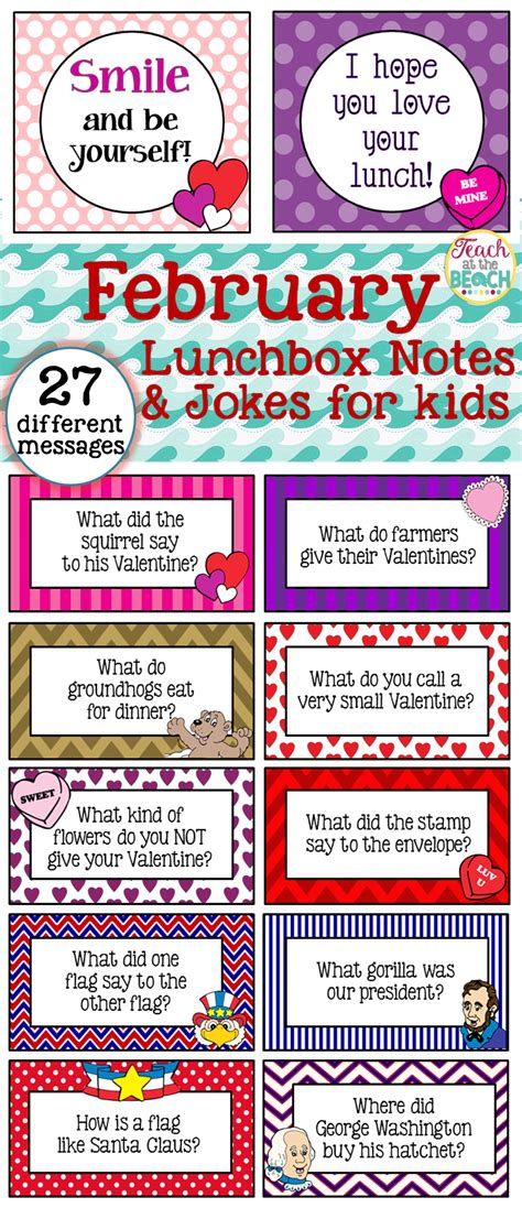 Delightful Surprise Notes and Jokes for Lunchboxes and More!