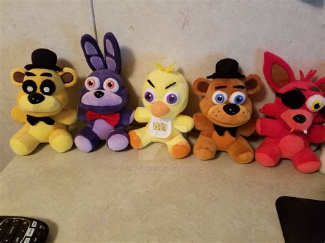 New FNAF Plushies Complete Set by PrinceDuskstripe on DeviantArt