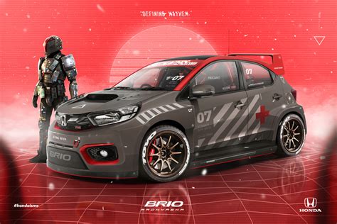 Honda Brio Virtual Modification #3 :: Behance