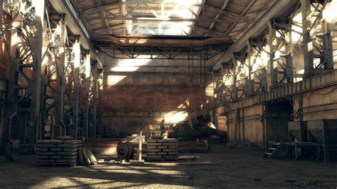 Interior Building Factories Factory Abandoned Wallpaper - Resolution ...