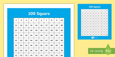 Hundred Number Square - Primary Resources (Teacher-Made)