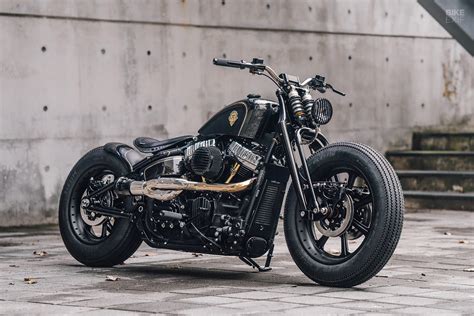 Auto & Bike Blog: Back to basics: A Harley Fat Bob in Rough Crafts’ signature style